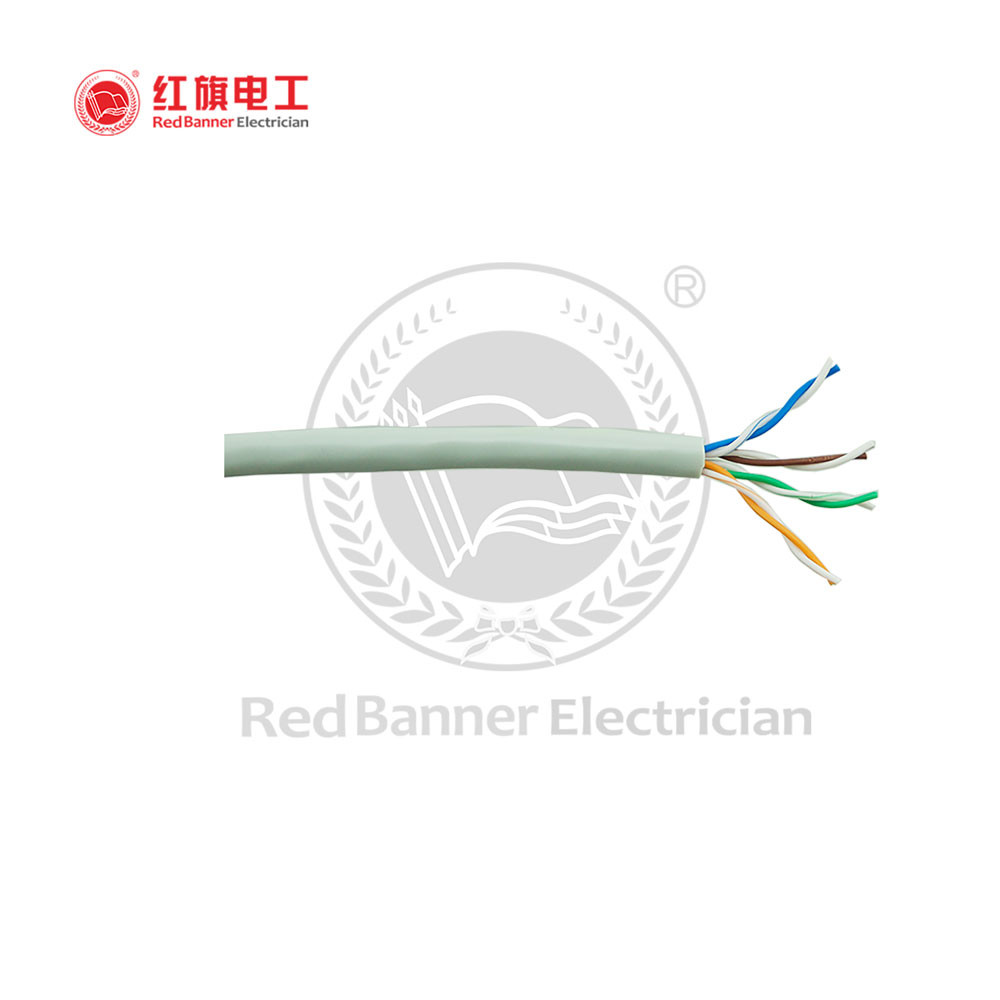 Cat. 5e Cable,UTP_CAT5e,Cat 5e,Network Cable,Red Banner Electrician