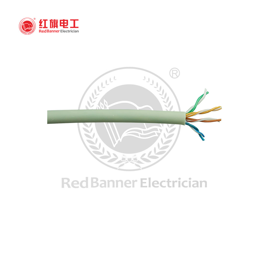 Cat. 5e Cable,UTP_CAT5e,Cat 5e,Network Cable,Red Banner Electrician