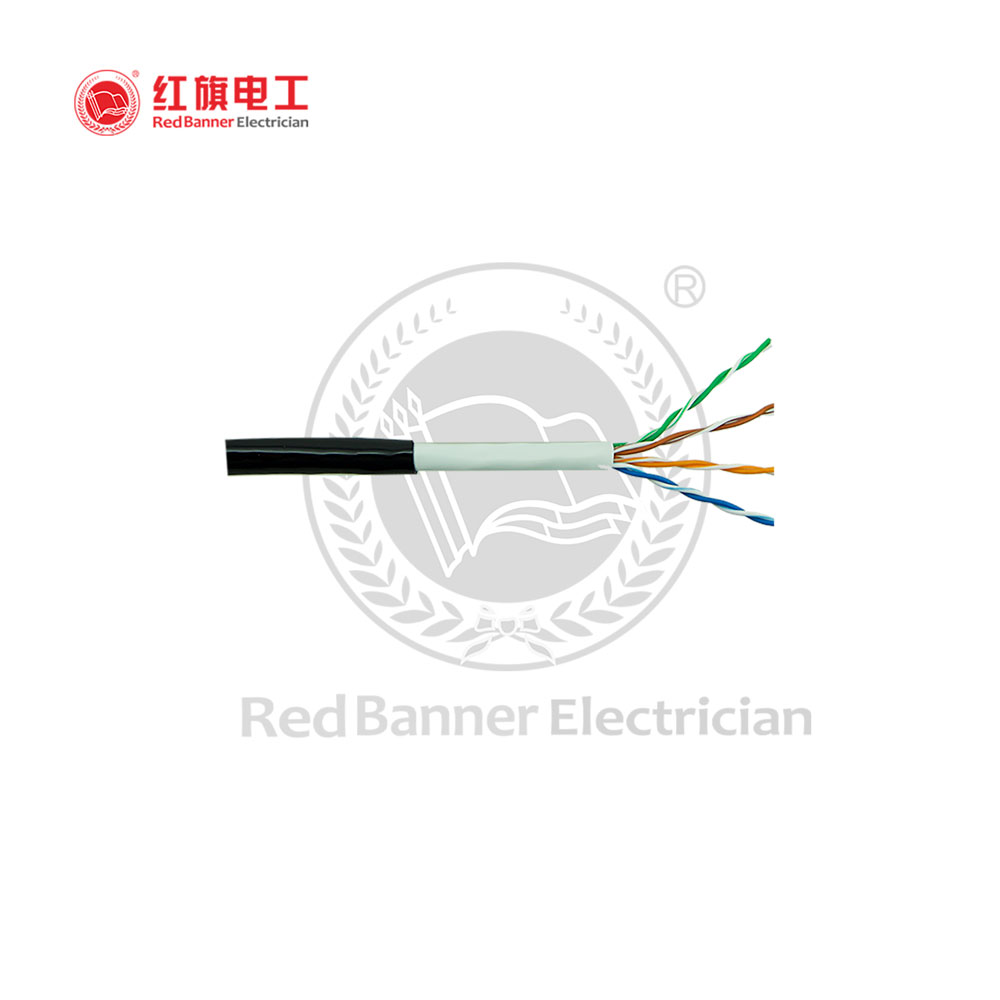 Cat. 5e Cable,UTP_CAT5e,Cat 5e,Network Cable,Red Banner Electrician