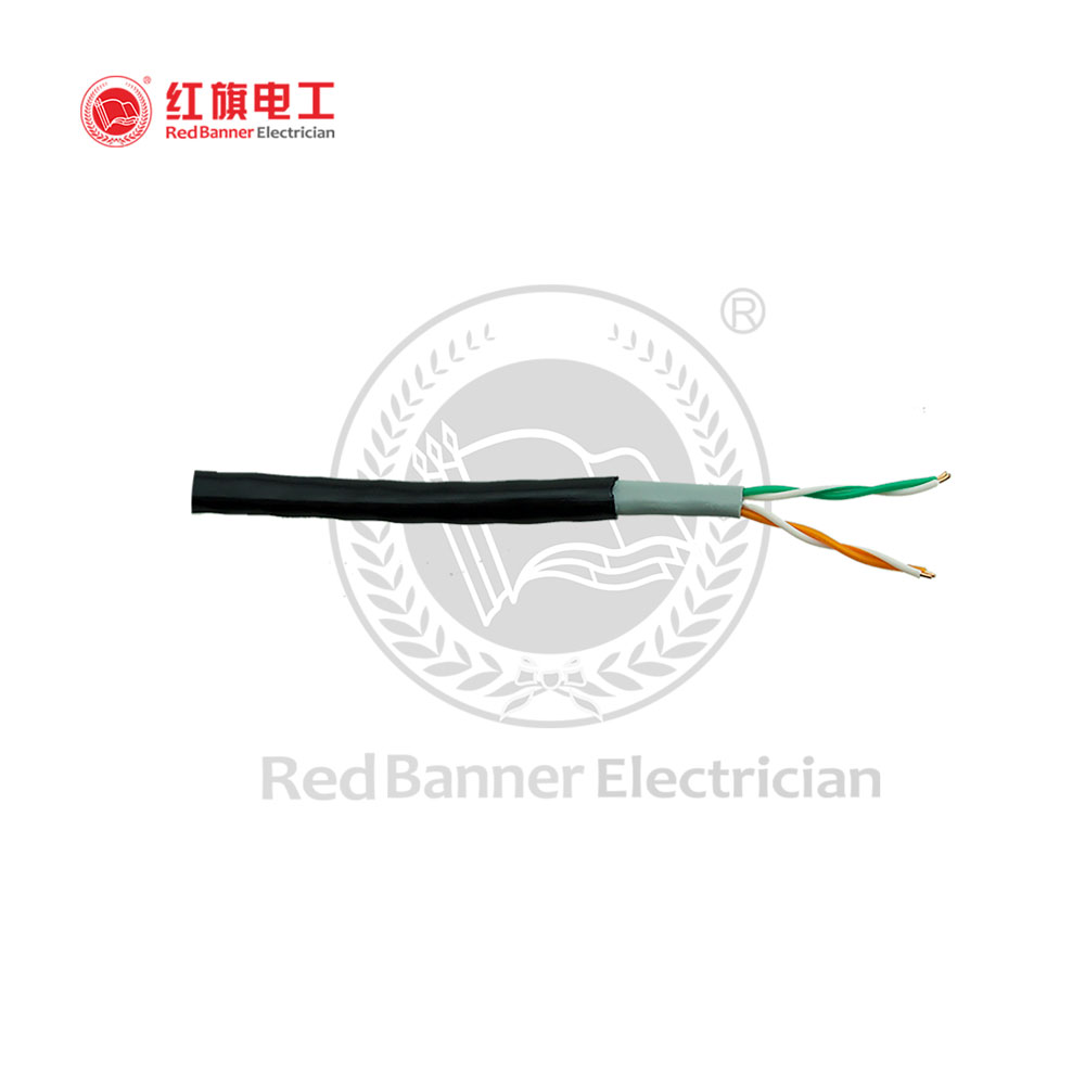 Cat. 6 Cable 2P,UTP_CAT6_2PR,Cat 6,Network Cable,Red Banner Electrician