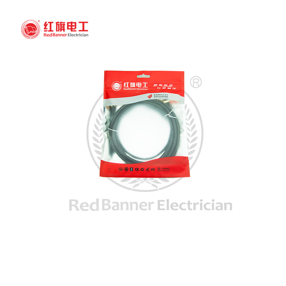 Cat. 6 Patch cord,TX_SFUTP_CAT6a,Cat 6a,Network Cable,Red Banner Electrician