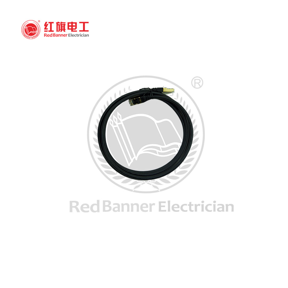 Cat. 7 Patch cord,TX_SFUTP_CAT7,Cat 7,Network Cable,Red Banner Electrician